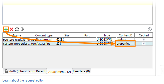 Run ReadyAPI project in TestEngine: Add properties file