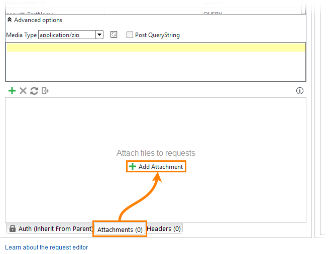 Run ReadyAPI project in TestEngine: Adding attachment