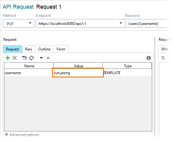 Change your password: Enter the username Change your password: Enter the username