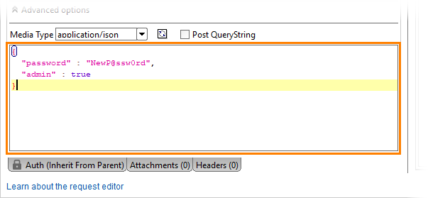 Managing TestEngine users via API: Specifying new user data